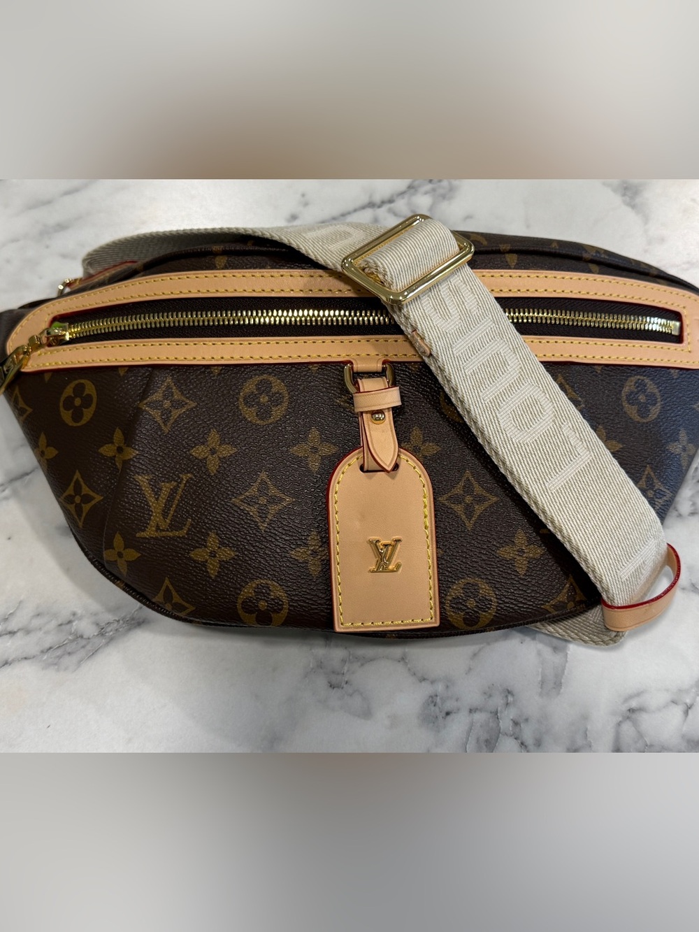 High Rise Monogram Bum Bag